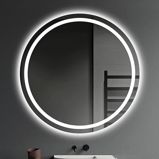 LED HD Backlit Bathroom Mirror with Wall-Mounted Illumination