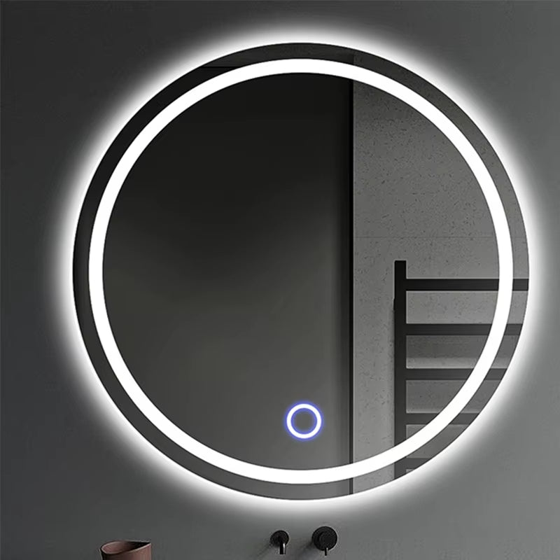 LED HD Backlit Bathroom Mirror with Wall-Mounted Illumination